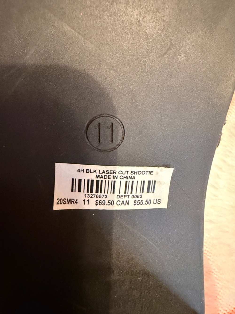Torrid- Black Cutout Peep-Toe Ankle Shooties - Picture 6 of 6